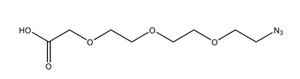 2-[2-[2-(2-azidoethoxy)ethoxy]ethoxy]acetic acid 11-Azido-3,6,9-trioxaundecanoic Acid 